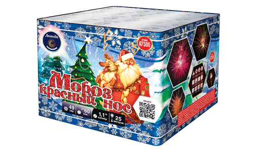  Батарея салютов Мороз Красный Нос  в Свободном